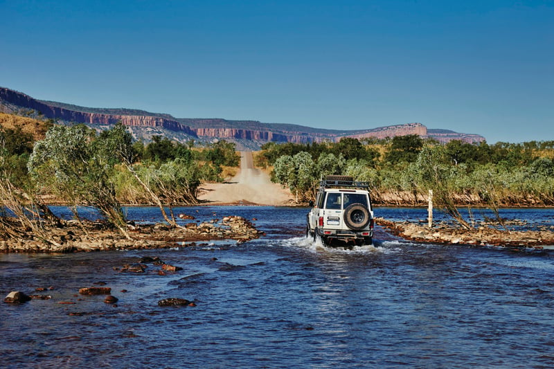 Ett unikt 4WD-äventyr i Kimberley, Australien