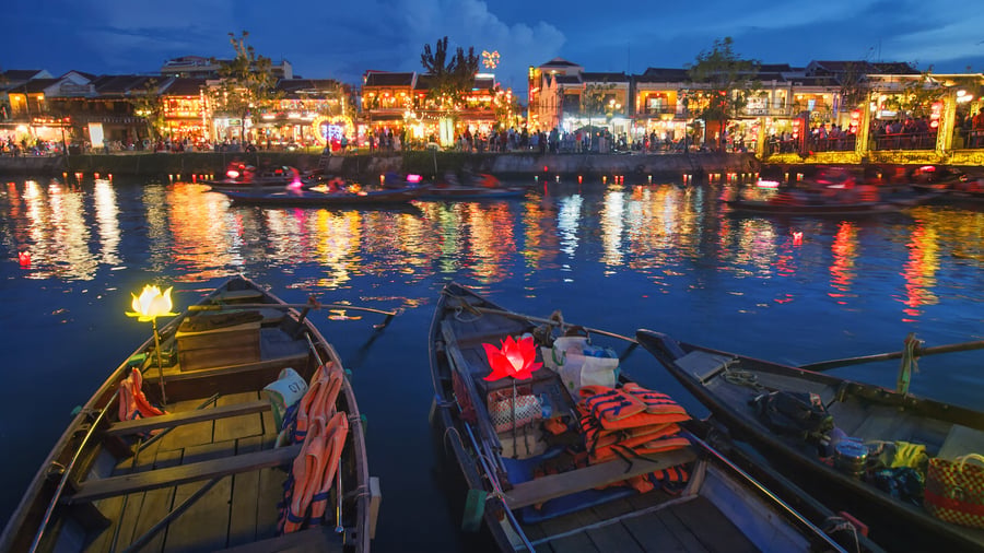 Aftenstemning i Hoi An