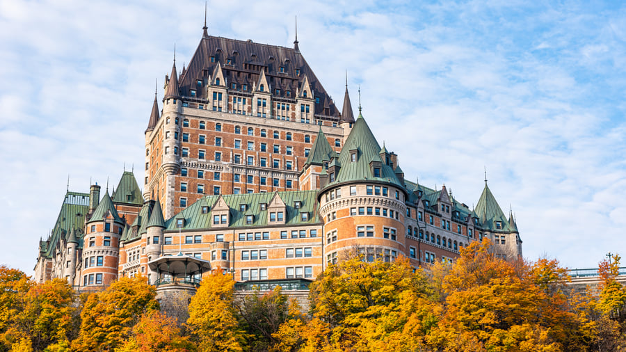 Upplev lyx på Château Frontenac i Quebec City