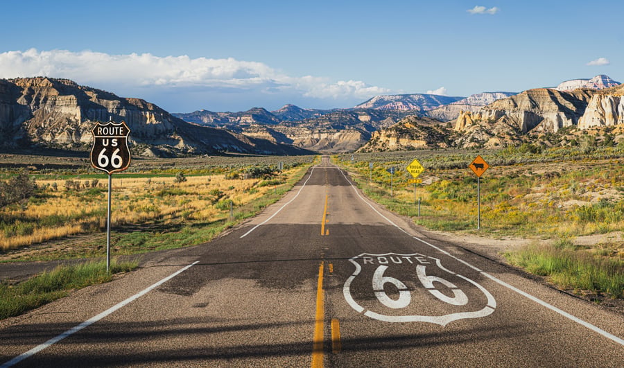 Ikonisk roadtrip på Route 66 i USA