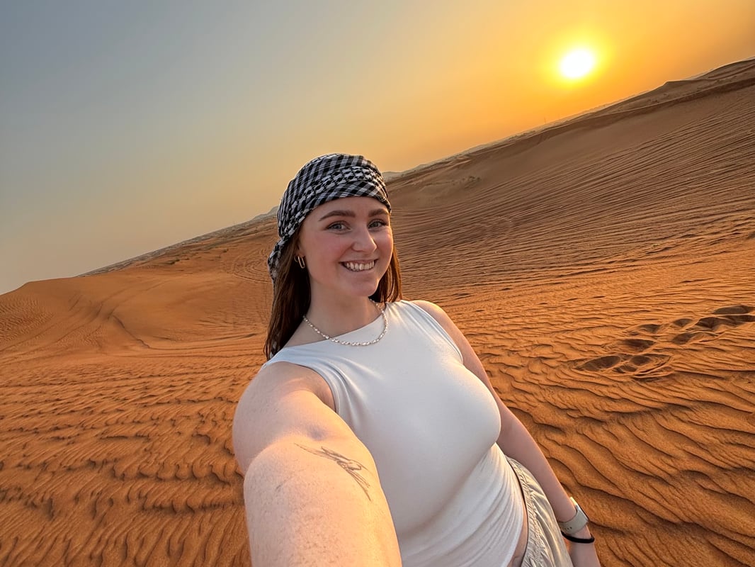 Eyðimörkin í Dubai