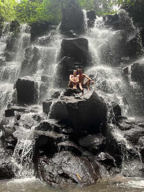 Vattenfall och djungeläventyr i Ubud