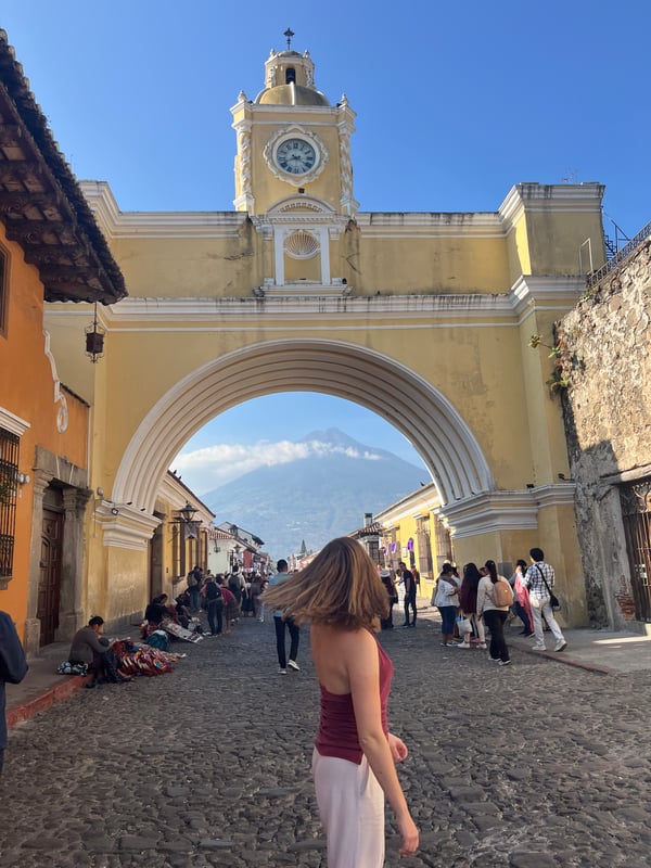 Explore the colourful streets of Antigua