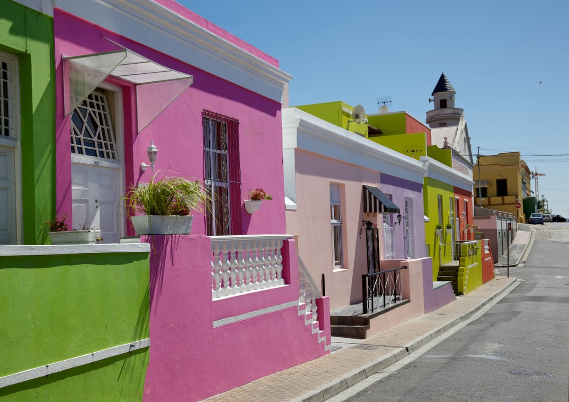 Bo Kaap-kvarteret i Kapstaden