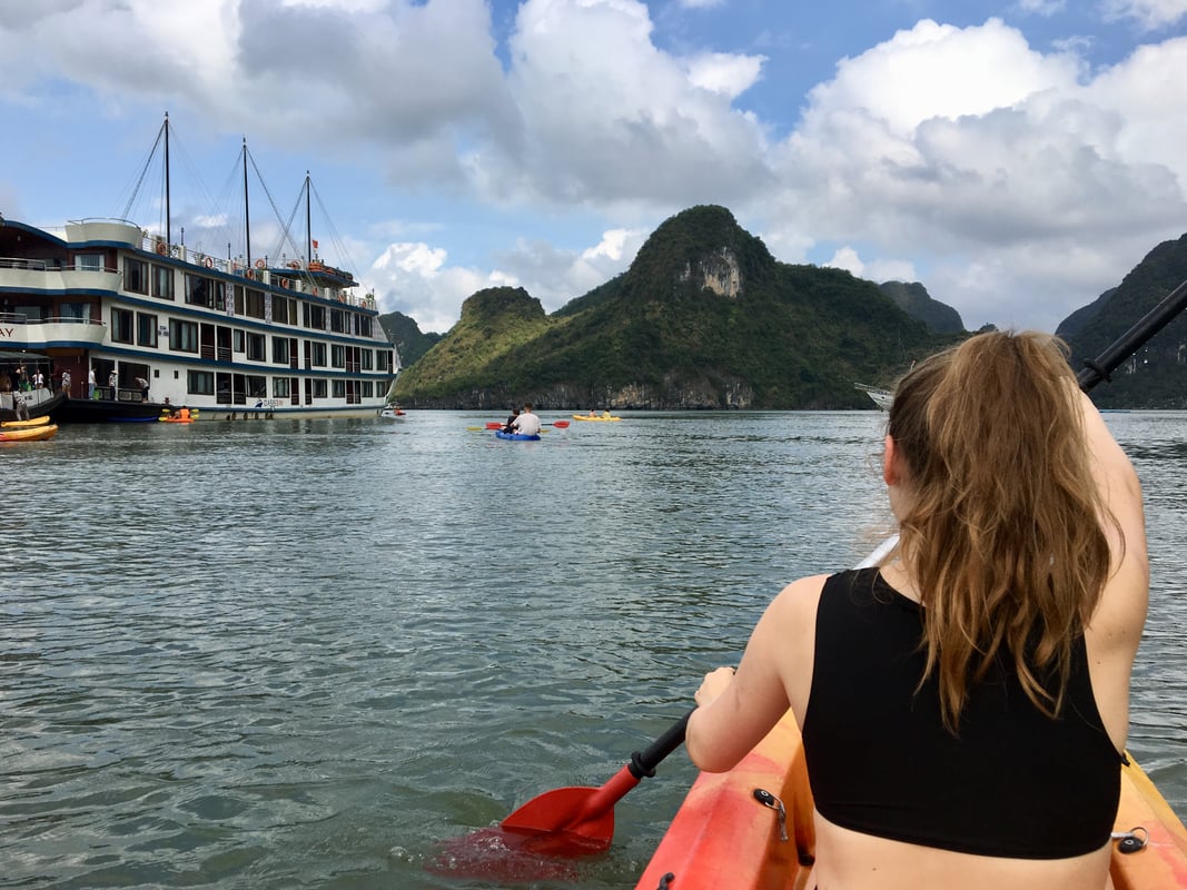 Ha Long Bay i kajak