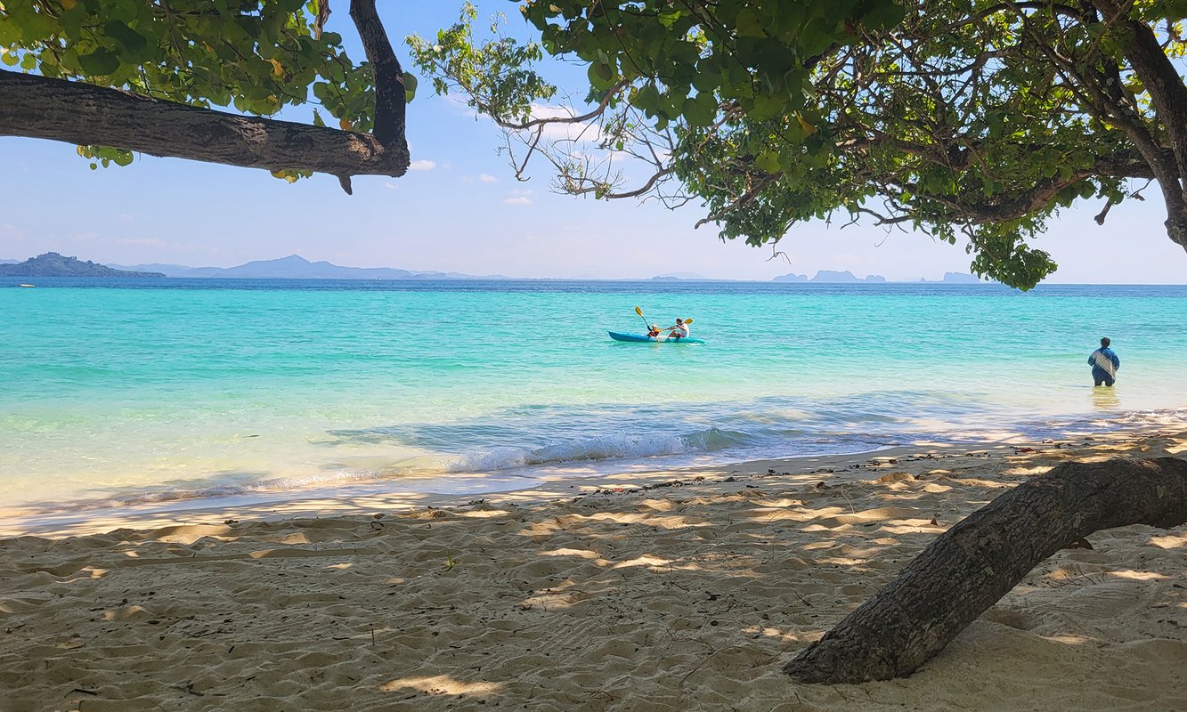 Stranden vid The Seven Seas Resort