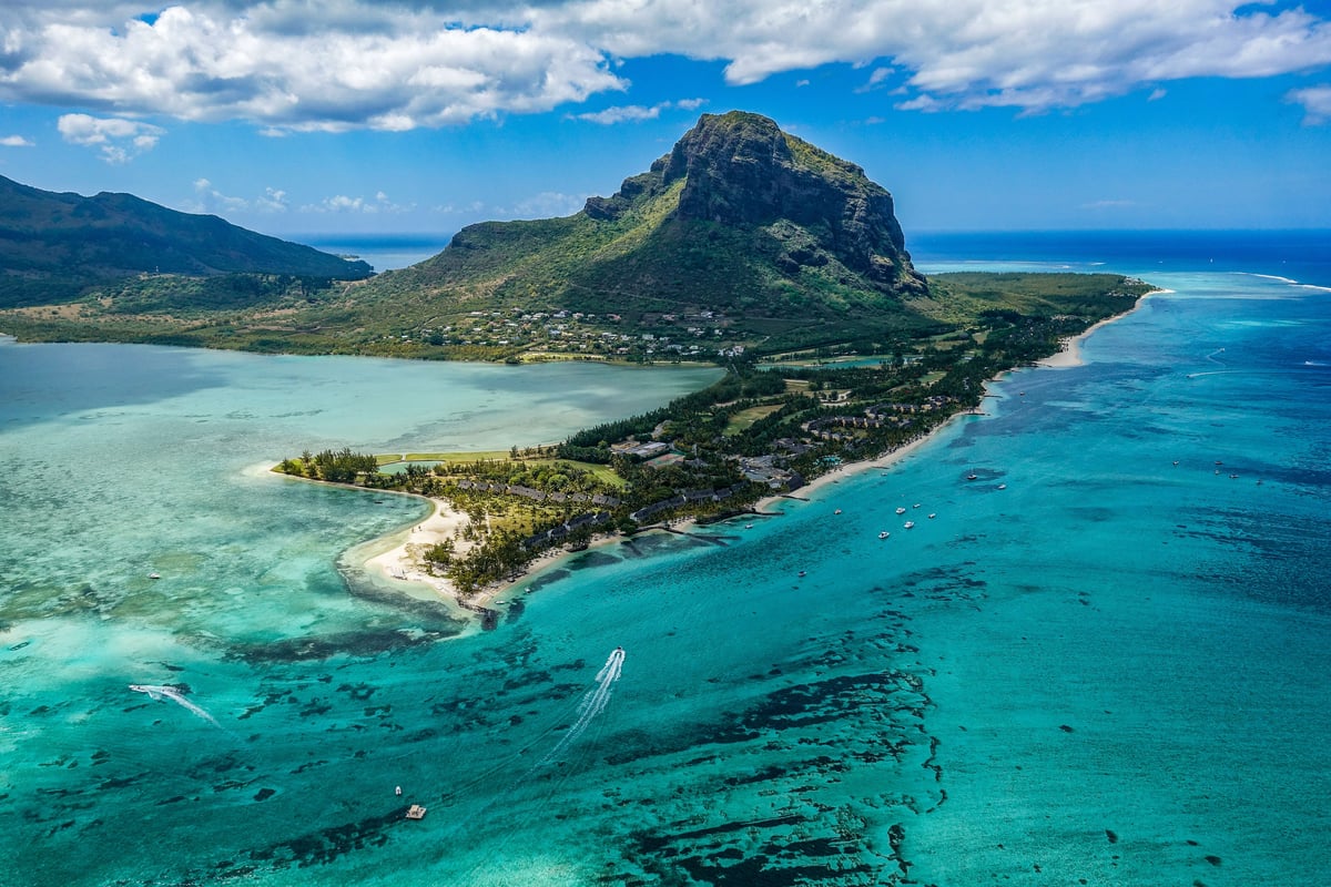 Halvøen Le Morne Brabant