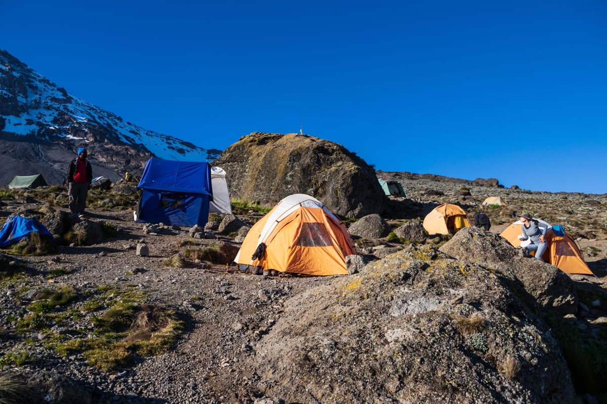 Spend your nights camping under the stars
