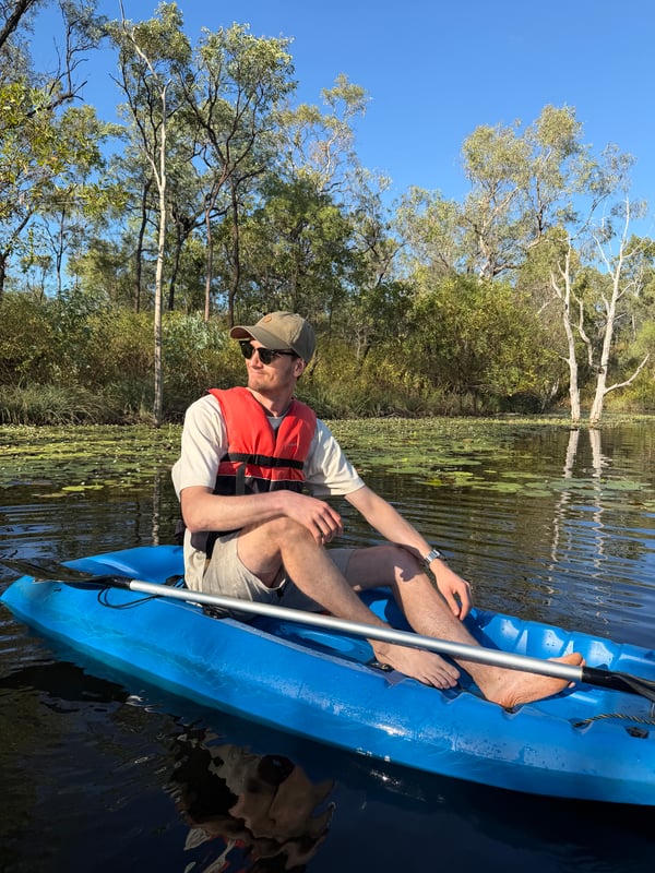 Kayaking through Australia's tropical wilderness 