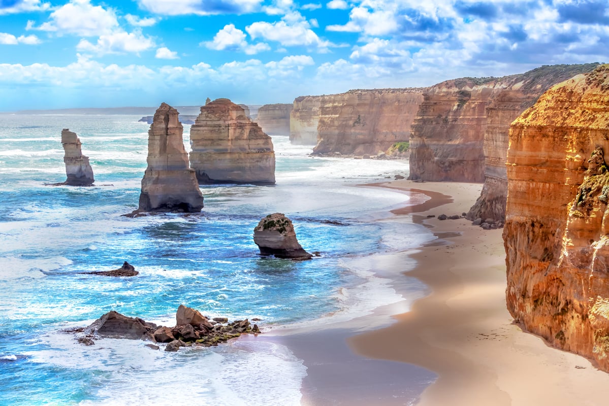 De 12 Apostlarna på Great Ocean Road