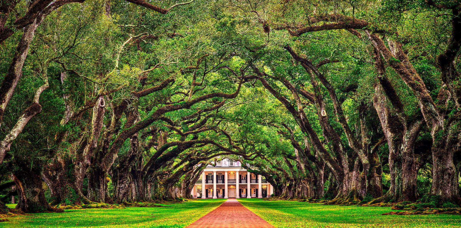 Oak Alley plantagen, Louisiana, USA