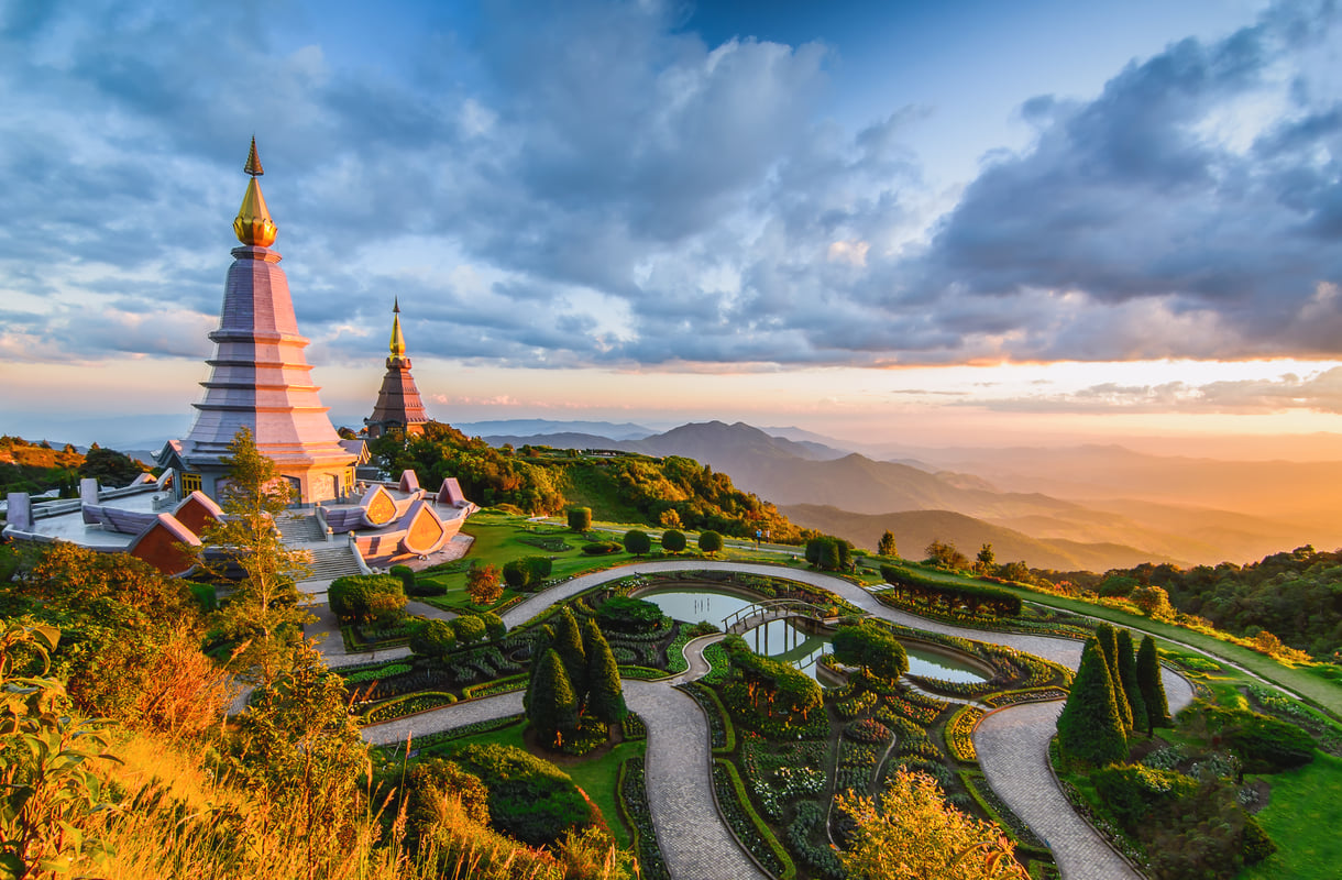 Se smukke templer i Chiang Mai, Thailand