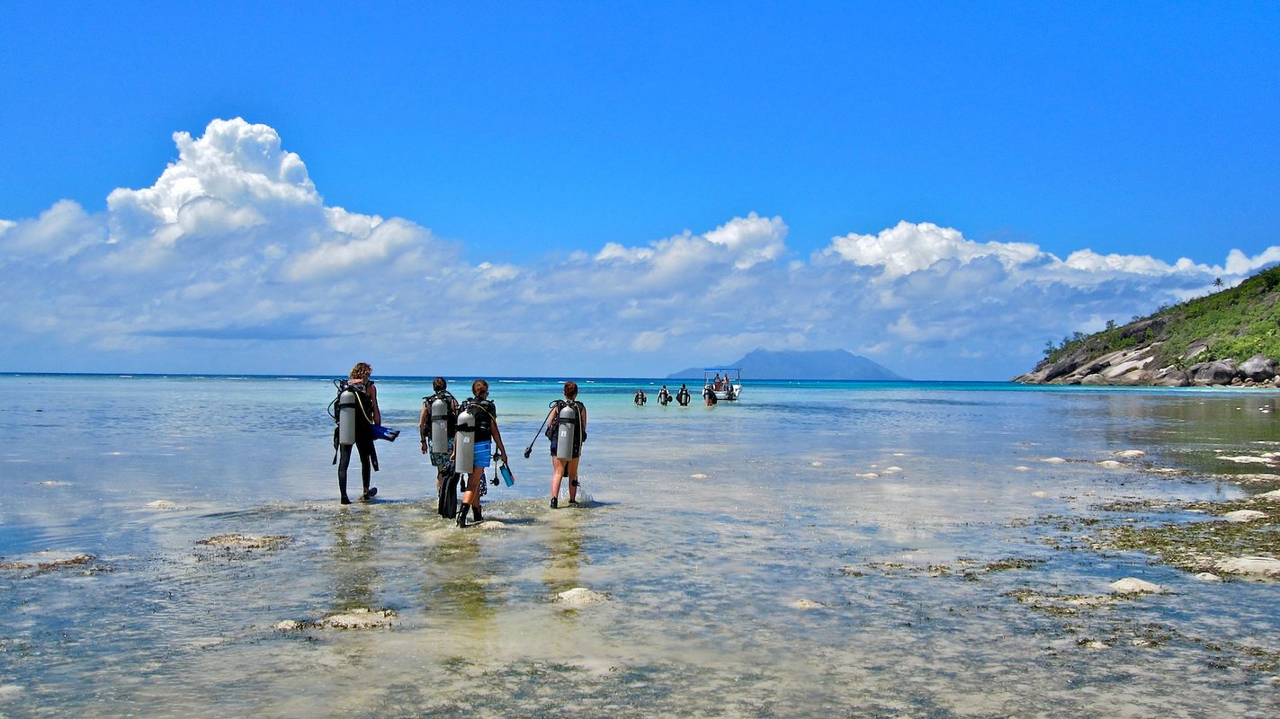 If you like diving, Seychelles has a lot to offer