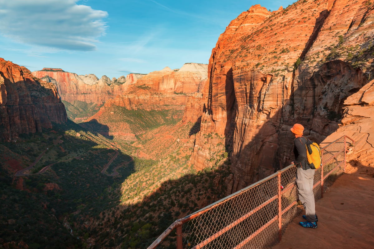 Ihastele Grand Canyonin maisemia
