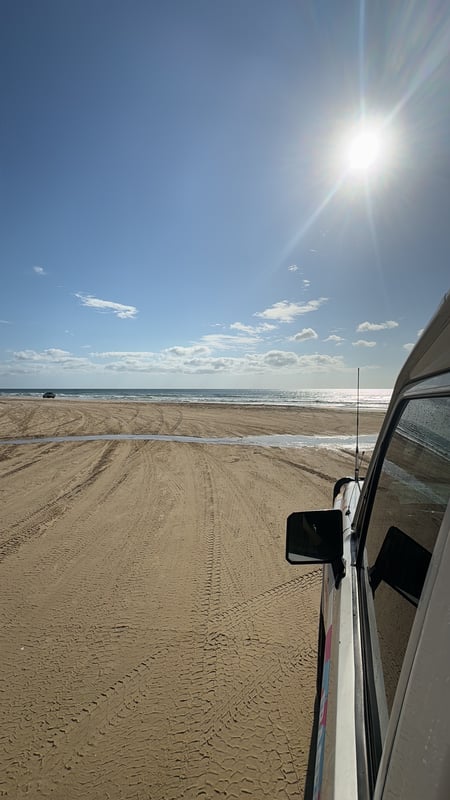 På väg genom Sydvästra Australien i 4WD