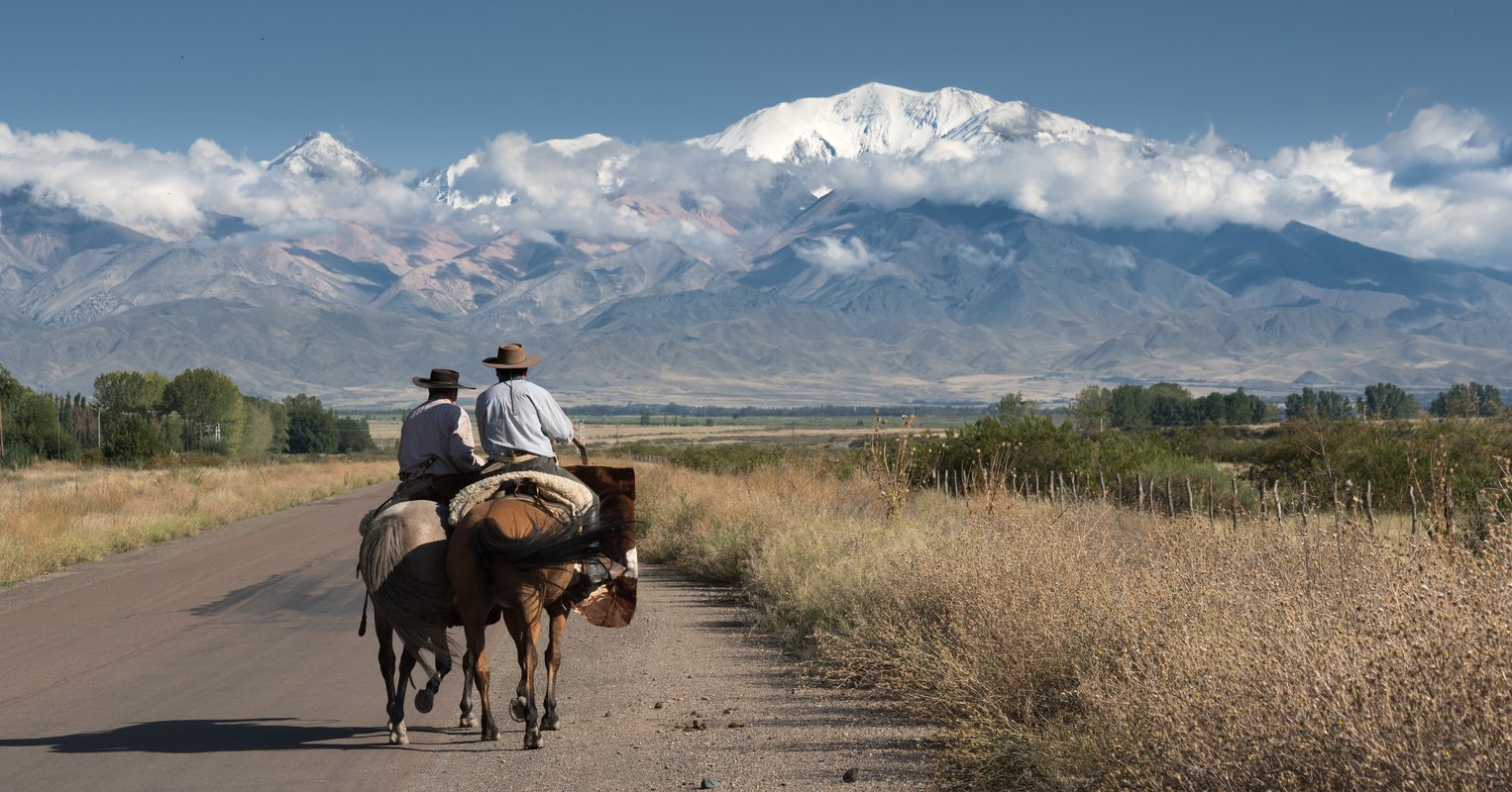 Argentinske cowboys, gauchos