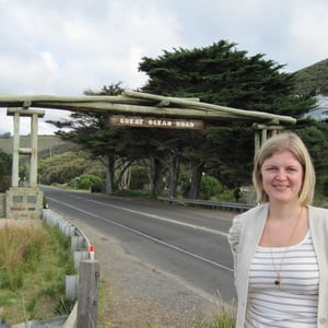 Randi ved Great Ocean Road