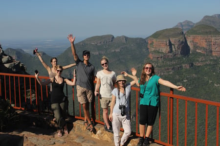 Tag familien med til Blyde River Canyon