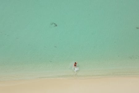 Beach in the Maldives