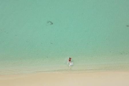Beach in the Maldives