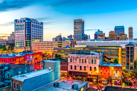 Beale Street, Memphis, Tennessee, USA