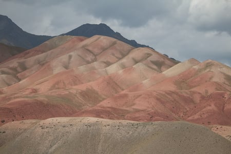 Kichi-Karakol on the Pamir Highway 