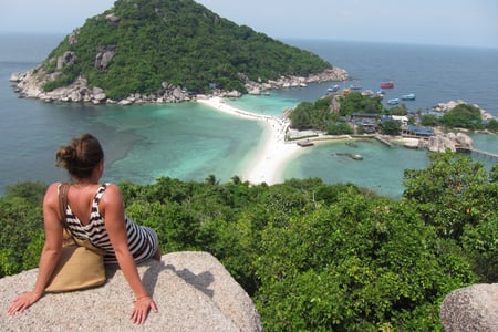 Koh Nang Yuan island view