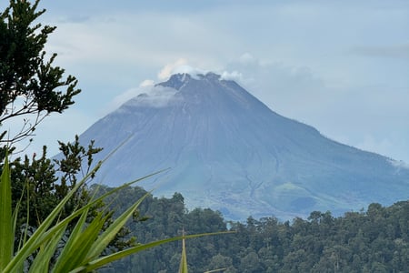 Vulkanen Gunung Sibayak