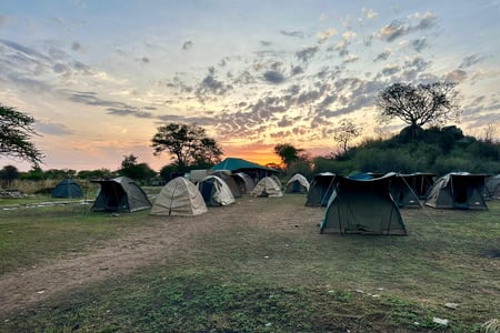 Experience camping in Tanzania