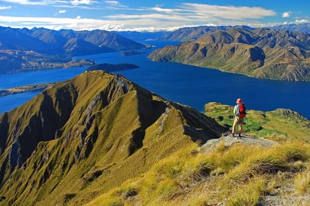 Hiking trails in New Zealand