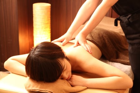 Massage på Dai-ichi Takimotokan