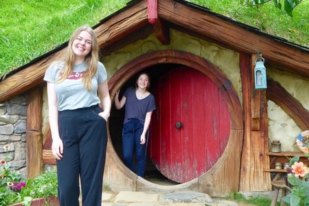 Visit the movie set Hobbiton