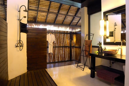 Badrum i bungalow