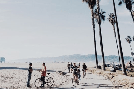 Cycling trip in America