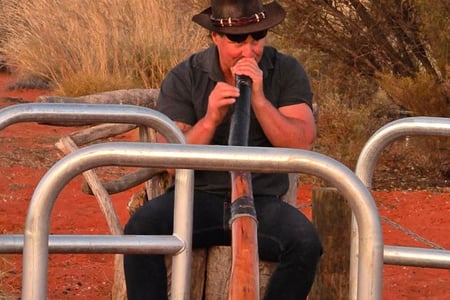 Didgeridoo i Red Centre