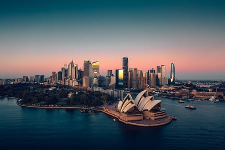 Sydneys imponerande operahus