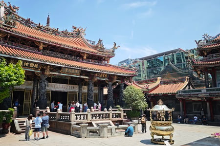 Longshan-tempel in Taipei