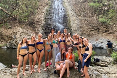 Waterfall in Costa Rica 