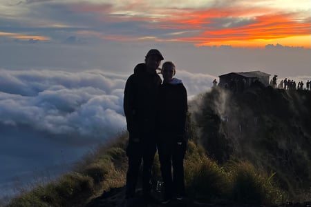 Soluppgångsvandring till Mt.Batur