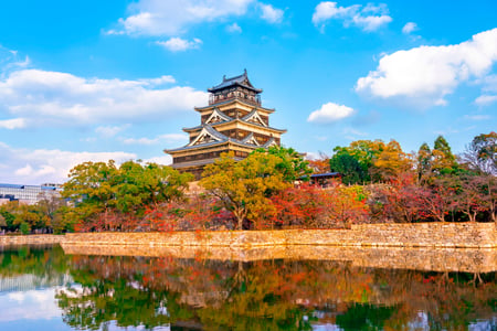 Hiroshima-slottet i Hiroshima