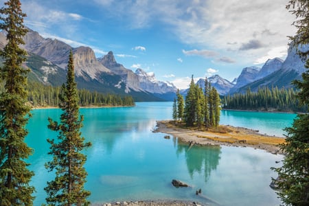 Maligne Lake, Jasper National Park, Kanada