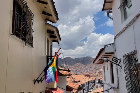 City of Cusco in Peru