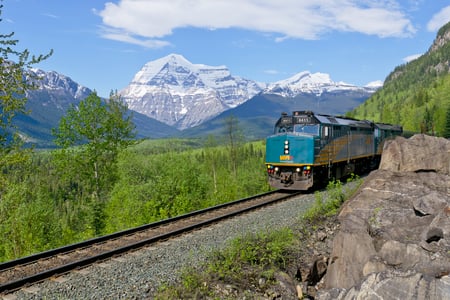 Tag på togrejse gennem Canadas storslåede natur