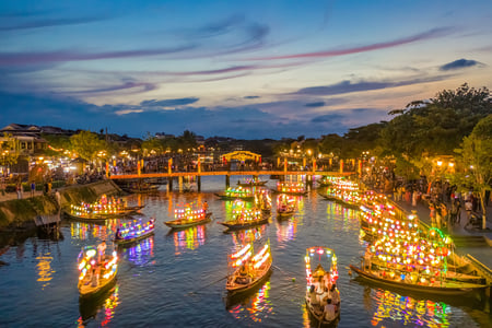 Kvällsstämning i Hoi An