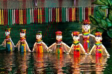 Klassisk dukkeshow, en unik tradition i Hanoi