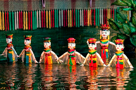 Klassisk dukkeshow, en unik tradition i Hanoi