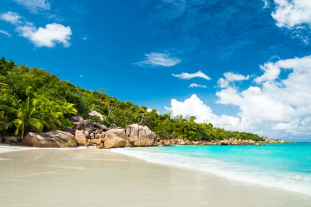 Anse Lazio på Praslin