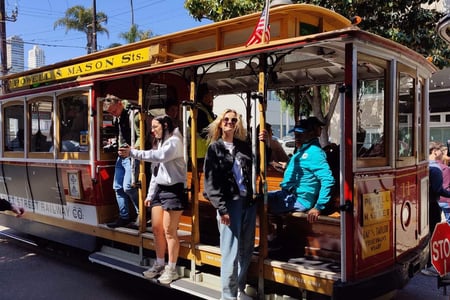 Ride a cable car in San Francisco