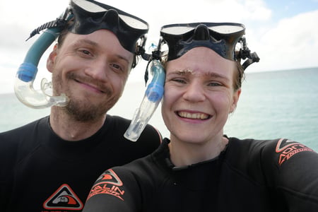 Go diving in the Great Barrier Reef