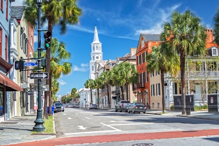 Oplev historiske og charmerende Charleston